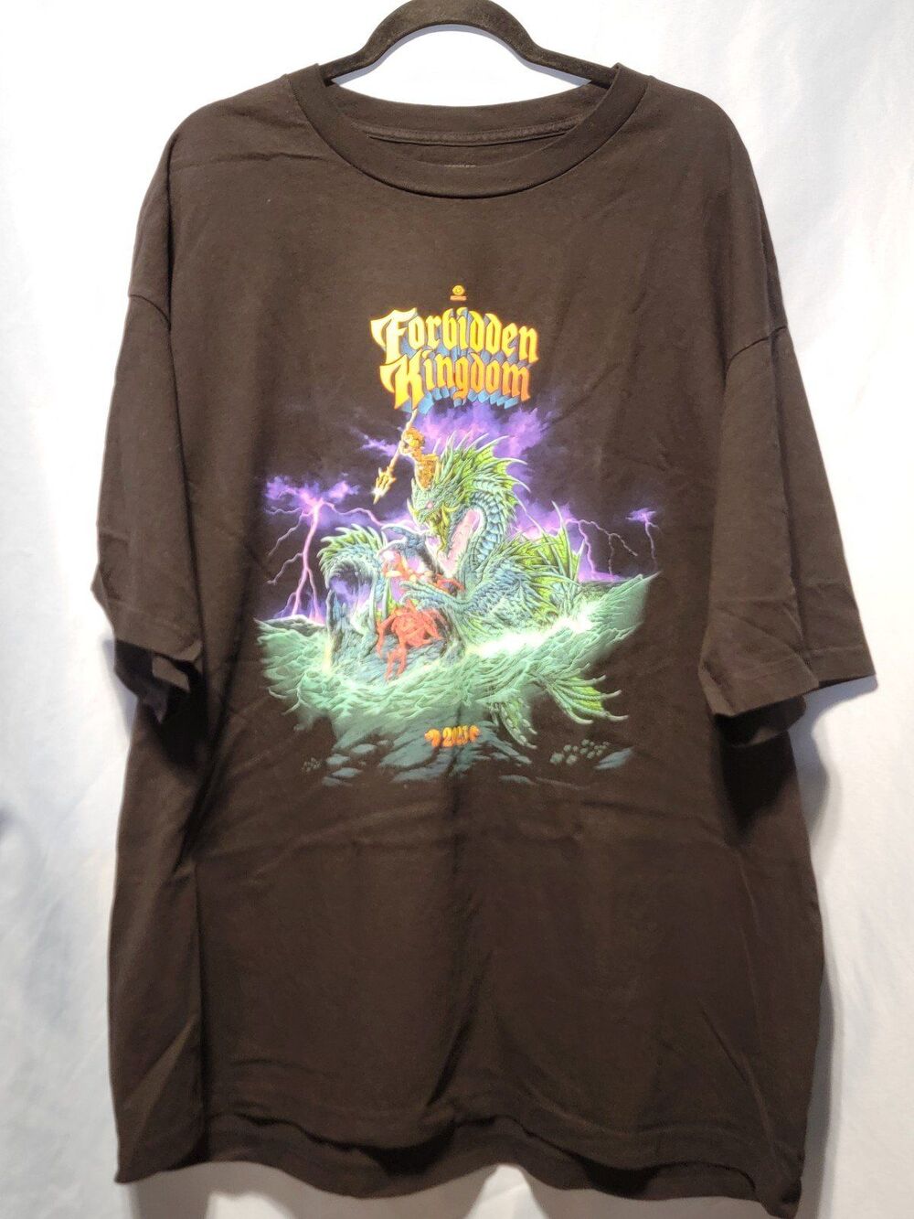 Insomniac Forbidden Kindom Dragon 2023 Black Tee NWOT